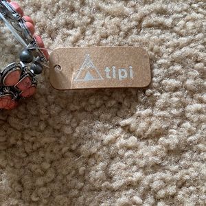 NWT Tipi brand pink turquoise bracelet